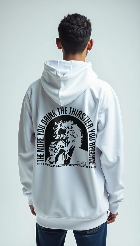 Oversize Hoodie - "Money Is Like Salt Water"