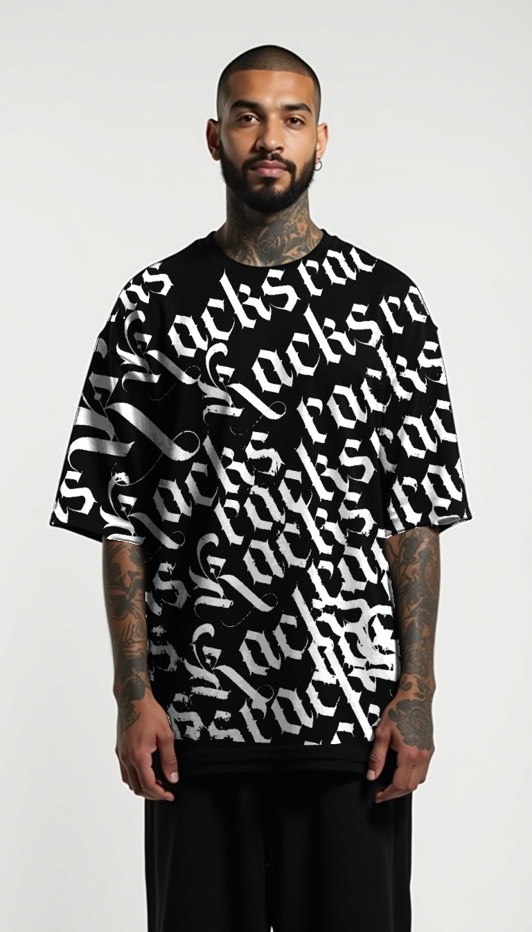 Premium T-Shirt - ''racks Calligraphy''