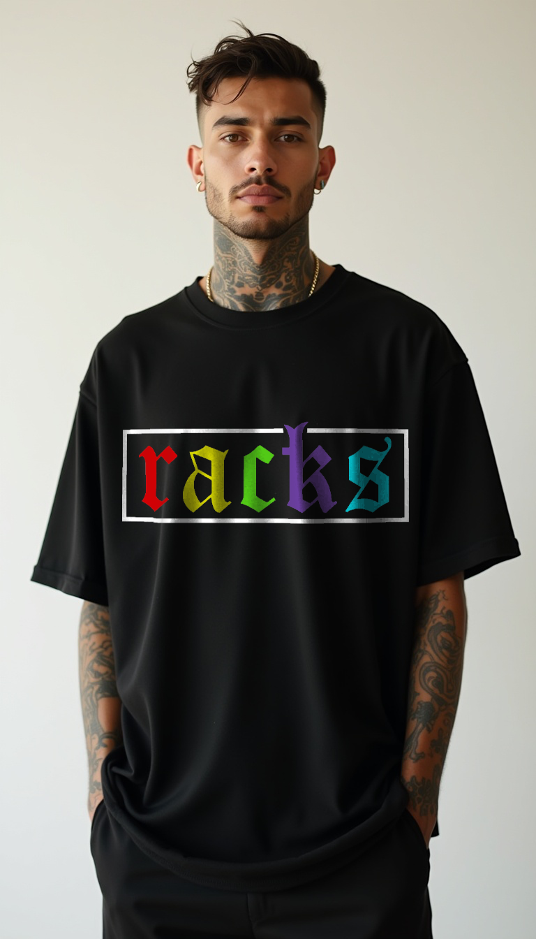 Oversize T-Shirt - ''racks Rainbow''