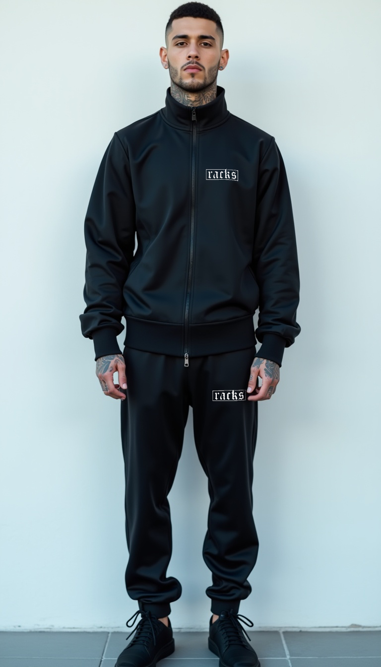 Trainingsanzug Schwarz - ''racks Signature''