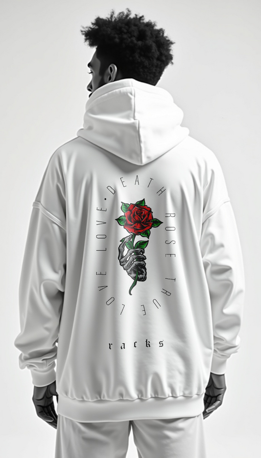 Oversize Hoodie - "Death Rose"