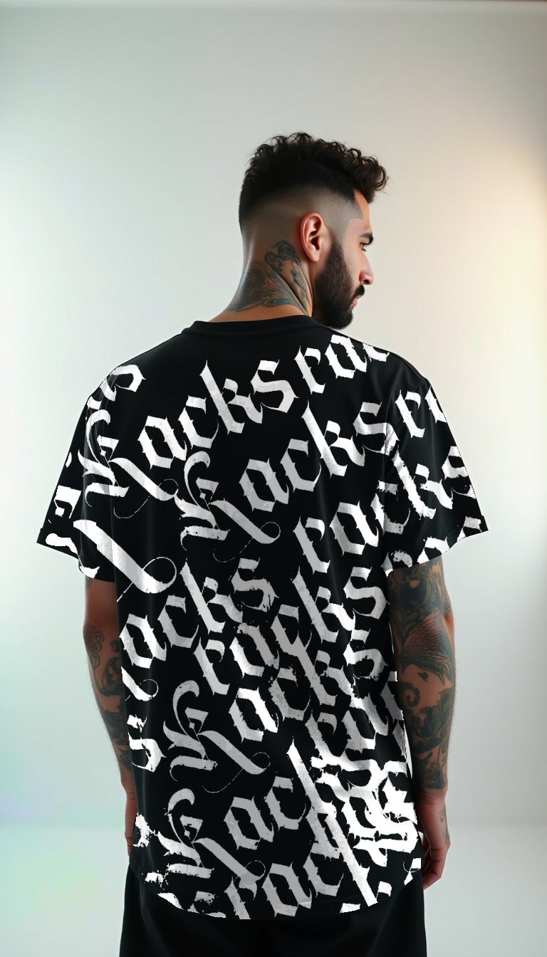 Premium T-Shirt - ''racks Calligraphy''