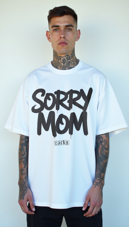 Oversize T-Shirt - ''Sorry Mom''