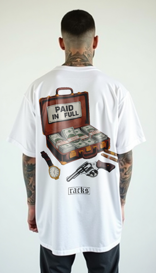Oversize T-Shirt - ''Paid In Full''
