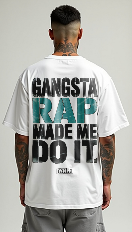Oversize T-Shirt - ''Gangsta Rap''