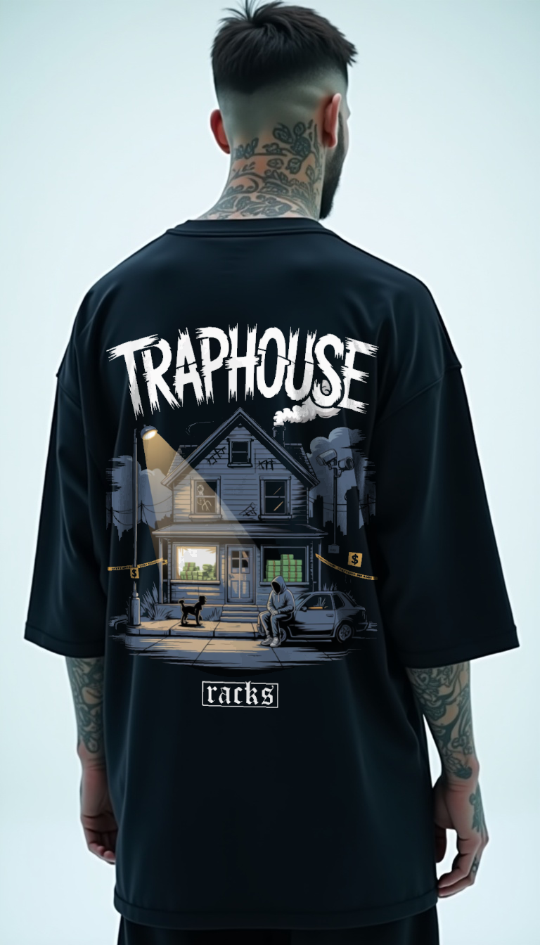 Oversize T-Shirt - ''Traphouse''