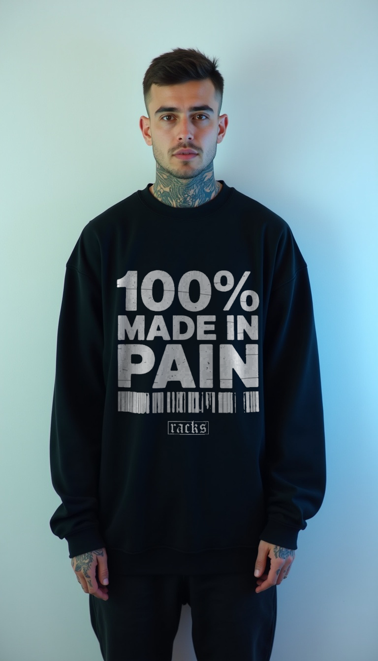 Premium Sweatshirt - ''Made In Pain''