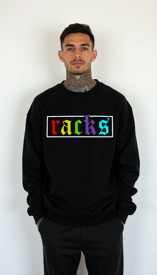 Premium Sweatshirt - ''racks Rainbow''