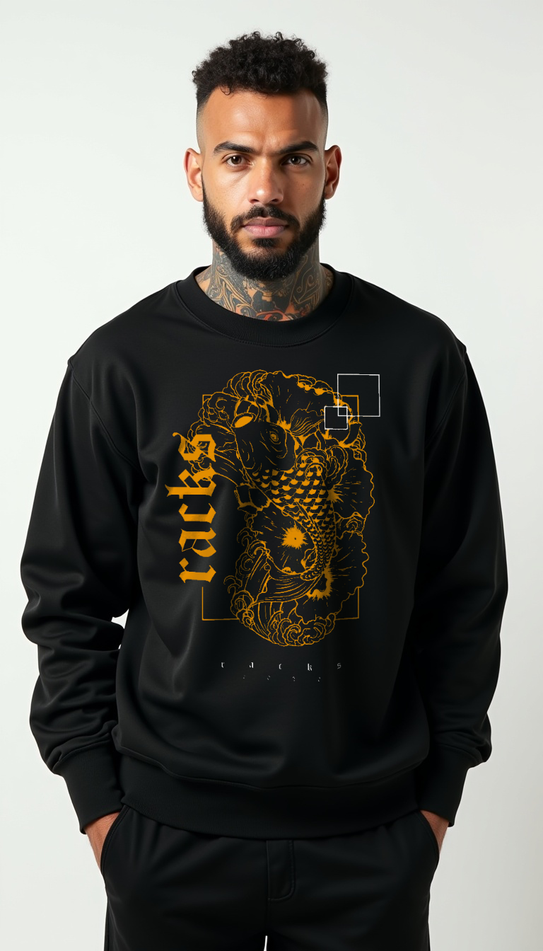 Premium Sweatshirt - "Koi"