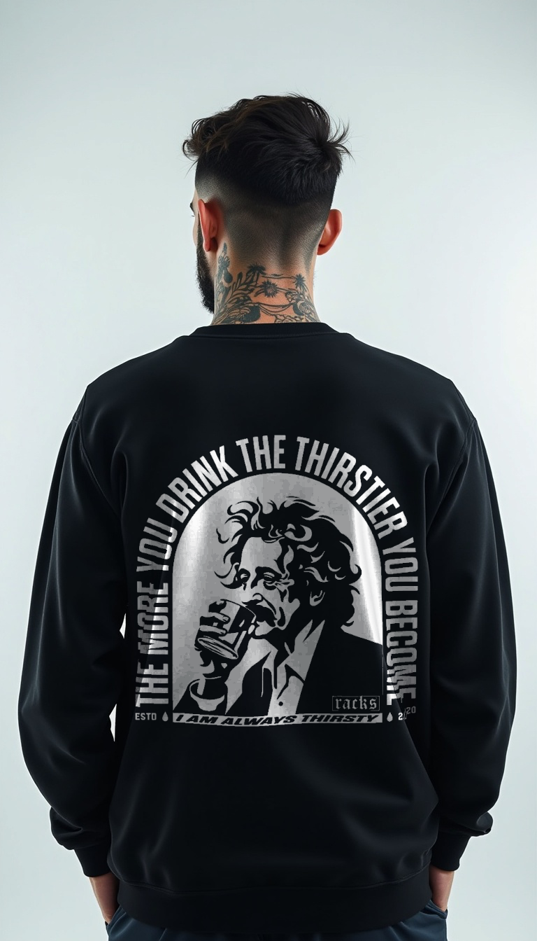 Premium Sweatshirt - "Money Is Like Salt Water"