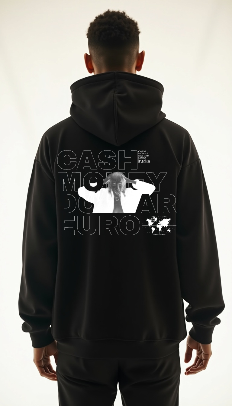 Oversize Zipper Hoodie - ''CMDE''