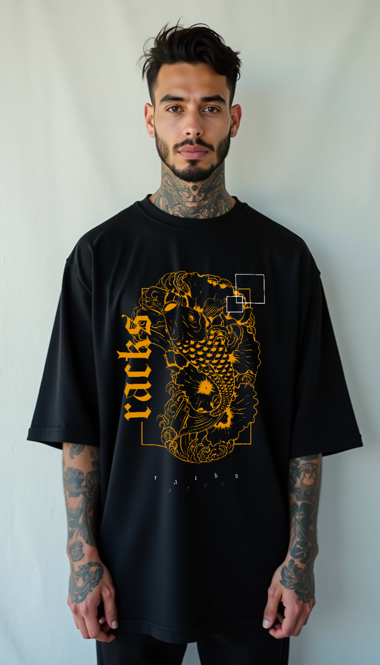 Oversize T-Shirt - "Koi"