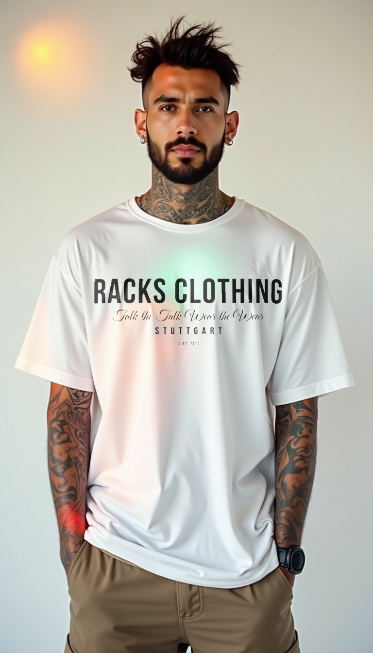 Oversize T-Shirt - "The Brand – racks Signature"