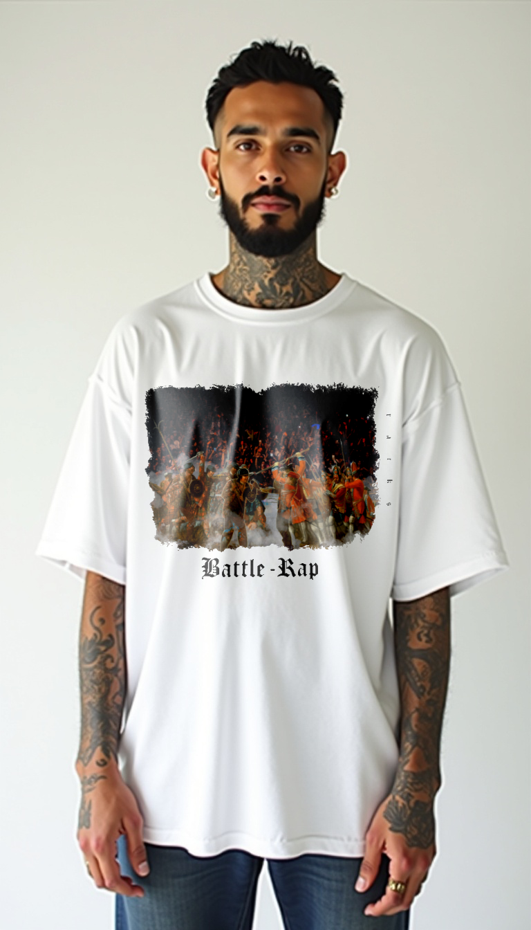 Oversize T-Shirt - "Battle-Rap"