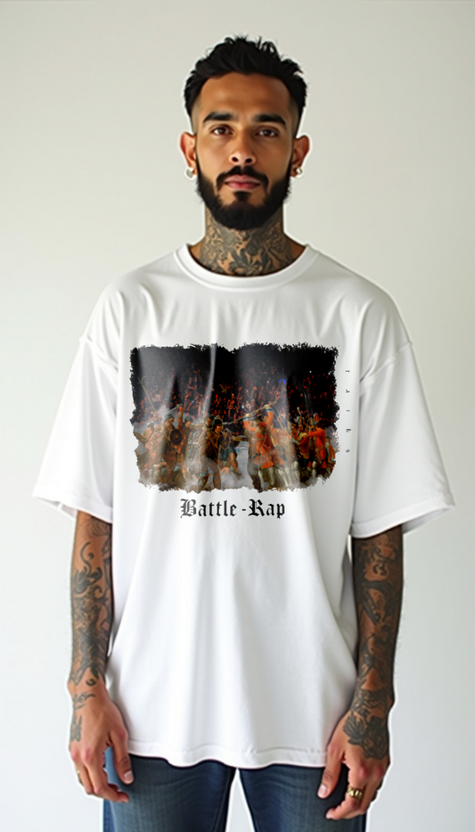 Oversize T-Shirt - "Battle-Rap"