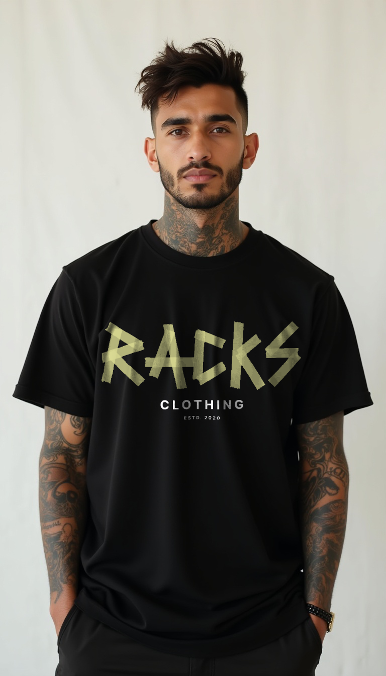 Oversize T-Shirt - "taped by racks"