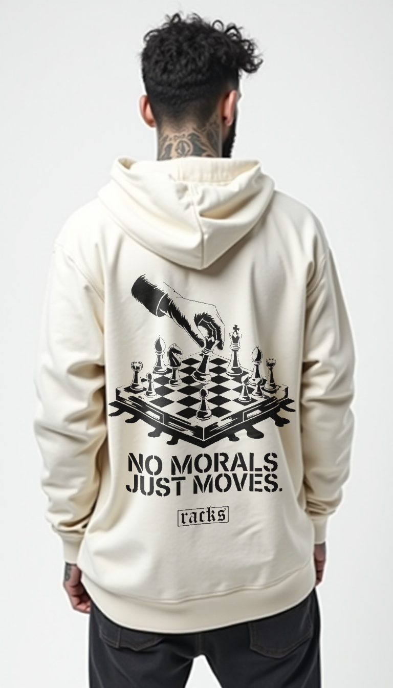 Oversize Hoodie - ''No Morals''