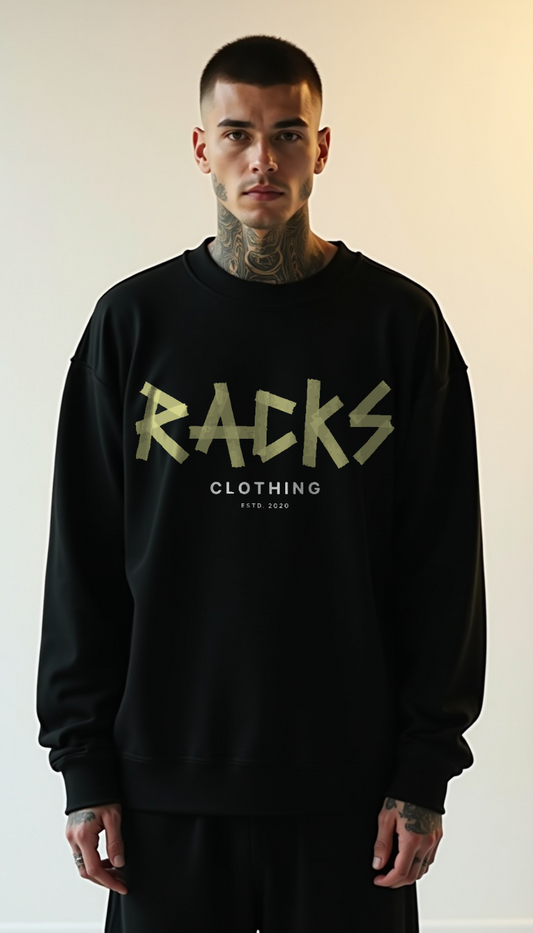 Premium Sweatshirt - "taped by racks"