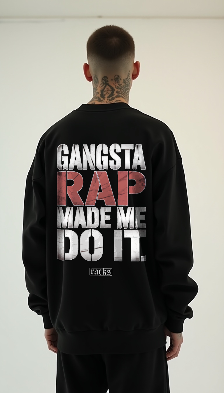 Premium Sweatshirt - ''Gangsta Rap''