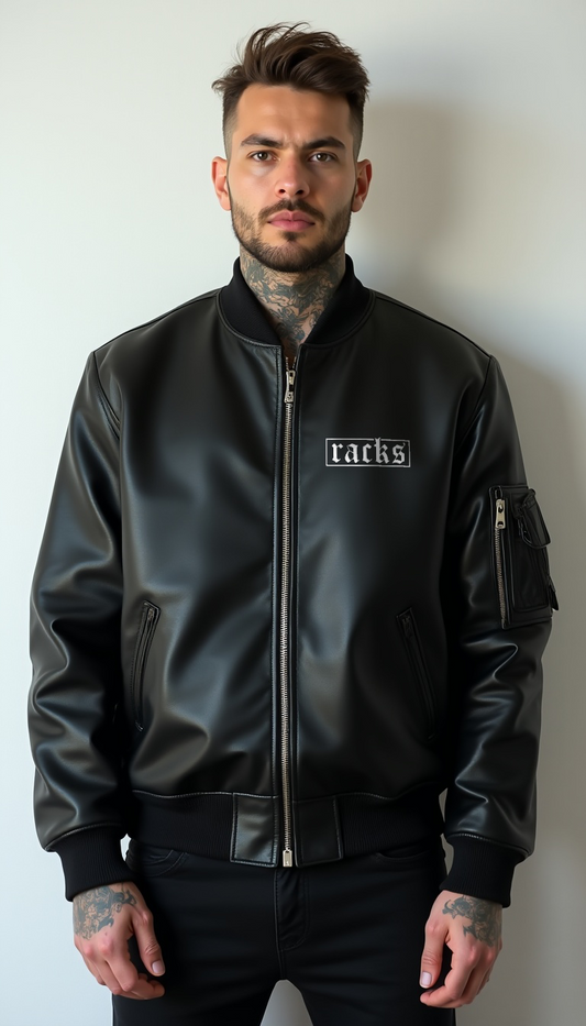Lederjacke - "racks Signature"