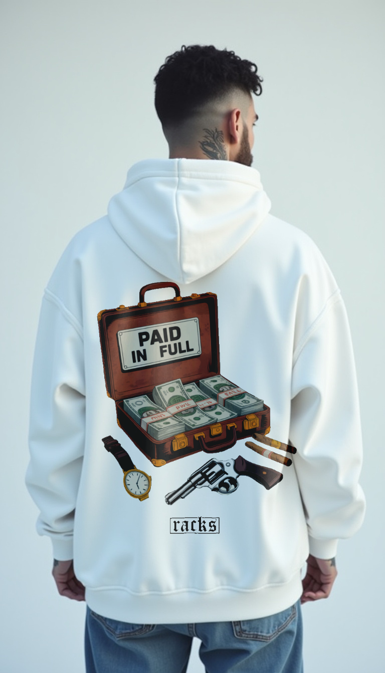 Oversize Hoodie - ''Paid In Full''