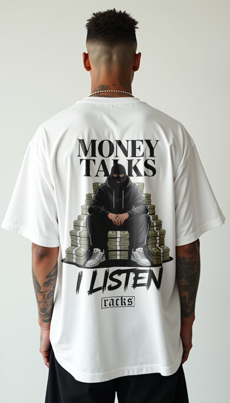 Oversize T-Shirt - ''Money Talks''
