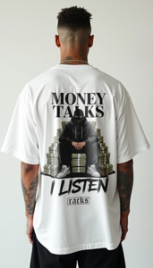 Oversize T-Shirt - ''Money Talks''