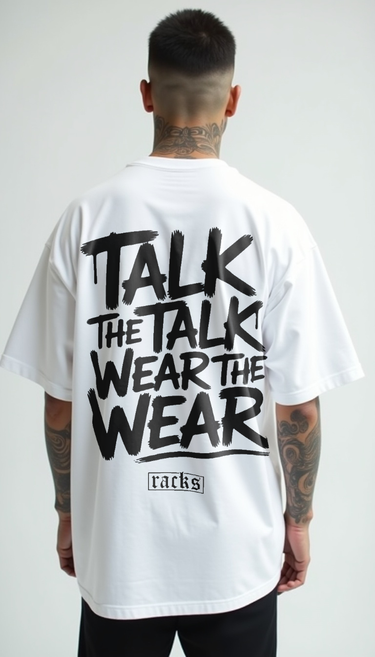 Oversize T-Shirt - ''Slogan''