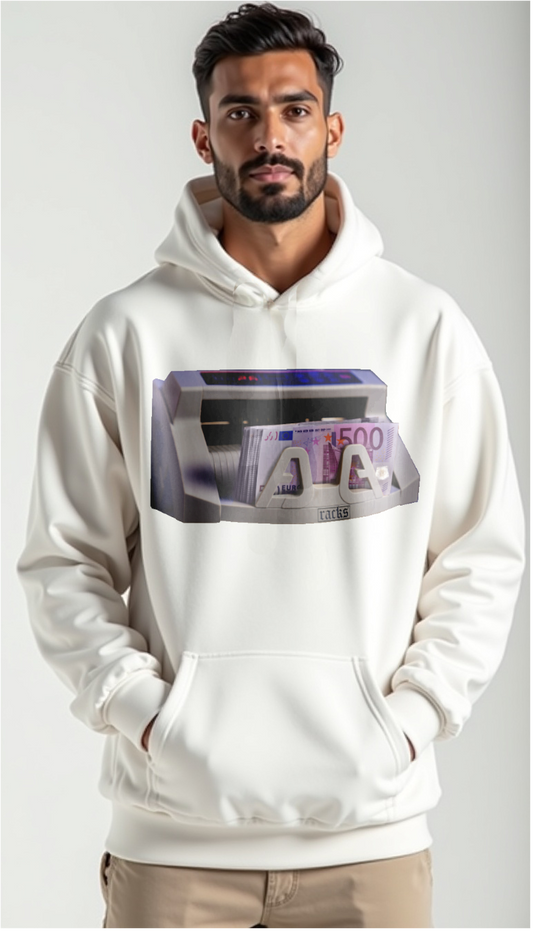 Oversize Hoodie - ''racks Counting Machine''