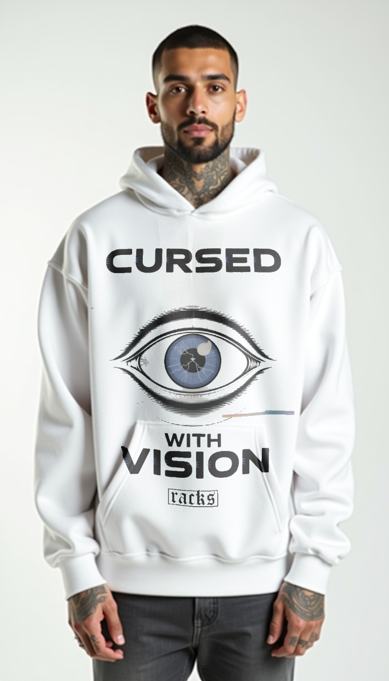 Oversize Hoodie - ''Cursed With Vision''