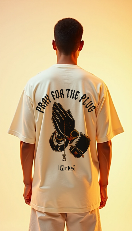Oversize T-Shirt - ''Pray For The Plug''