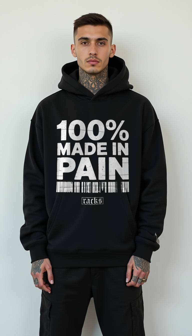 Oversize Hoodie - ''Made In Pain''