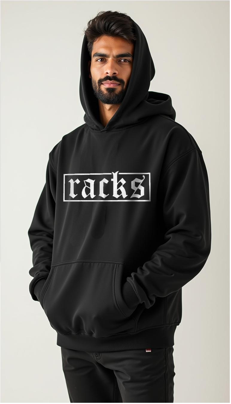 Oversize Hoodie - "racks Signature"