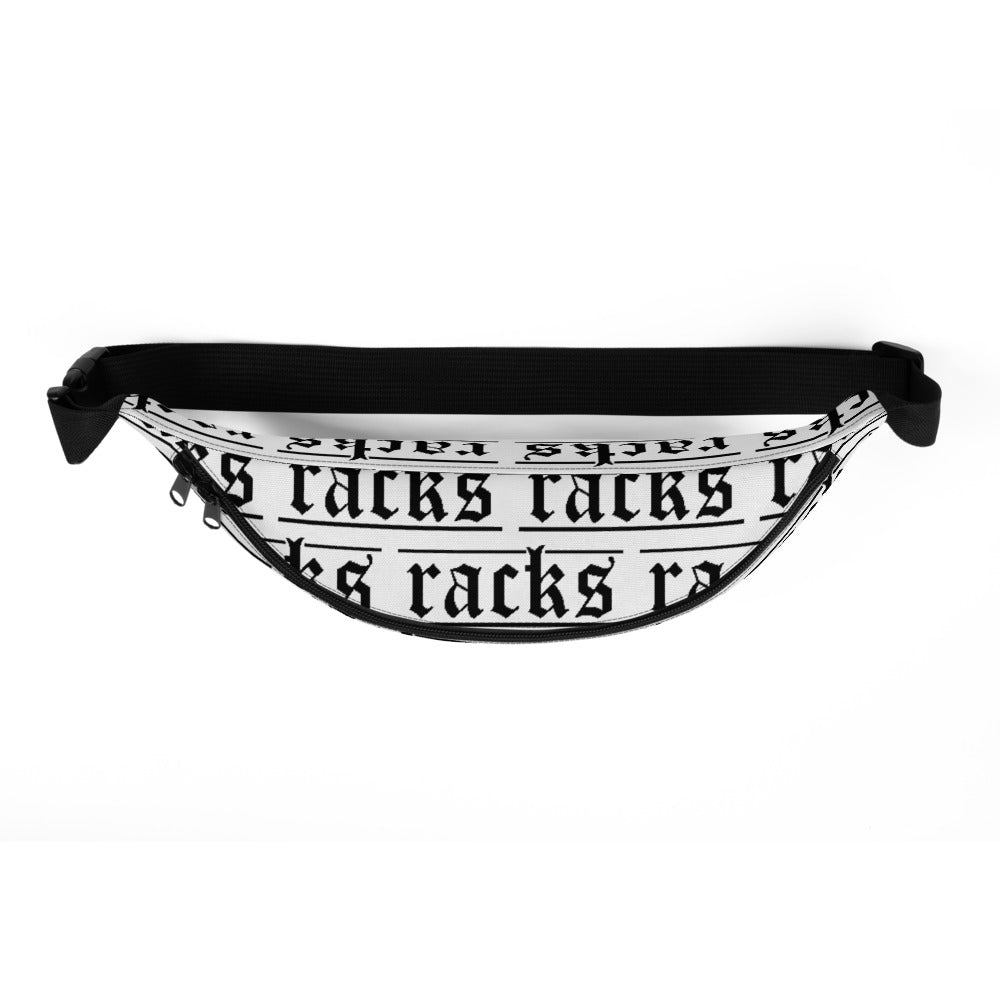Bauchtasche Weiß - ''racks on racks''