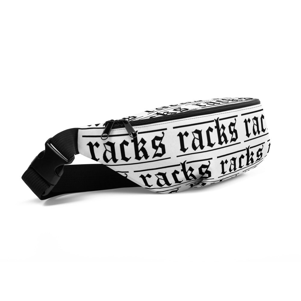 Bauchtasche Weiß - ''racks on racks''