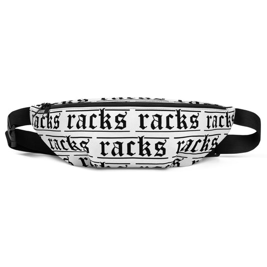 Bauchtasche Weiß - ''racks on racks''