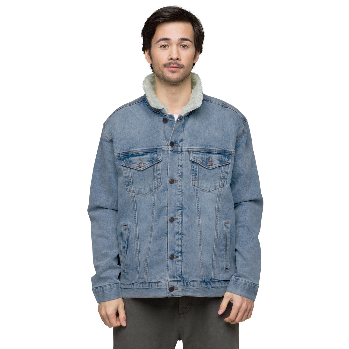 racks Signature Jeansjacke (mit Backprint)